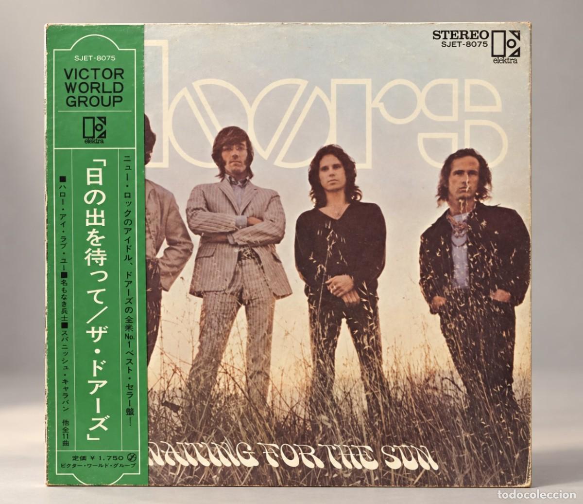 Discos de vinilo: The Doors &ndash; Waiting For The Sun | July 1968 Japanese LP | Rare Green OBI | 1968