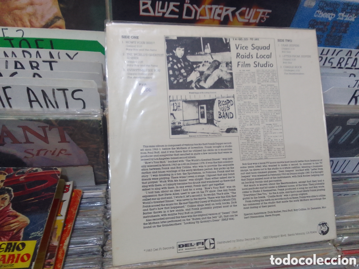 Discos de vinilo: Frank Zappa,rare meat - Foto 2