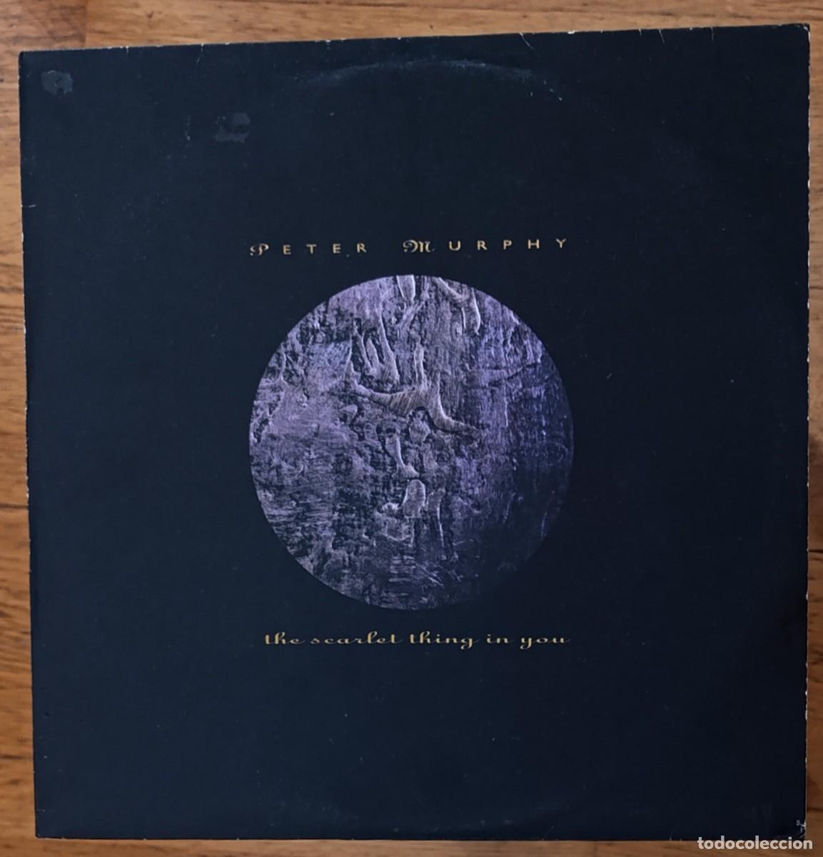 Discos de vinilo: PETER MURPHY &lrm;&ndash; THE SCARLET THING IN YOU MAXI-SINGLE 1995 RARA UNICA EDICION ESPA&Ntilde;OLA BAUHAUS GOTH