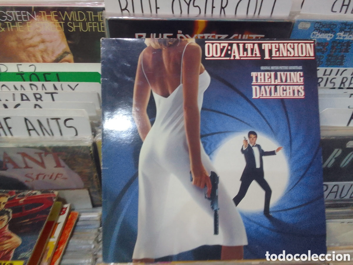 Dischi in vinile: 007,alta tension,the living daylights
