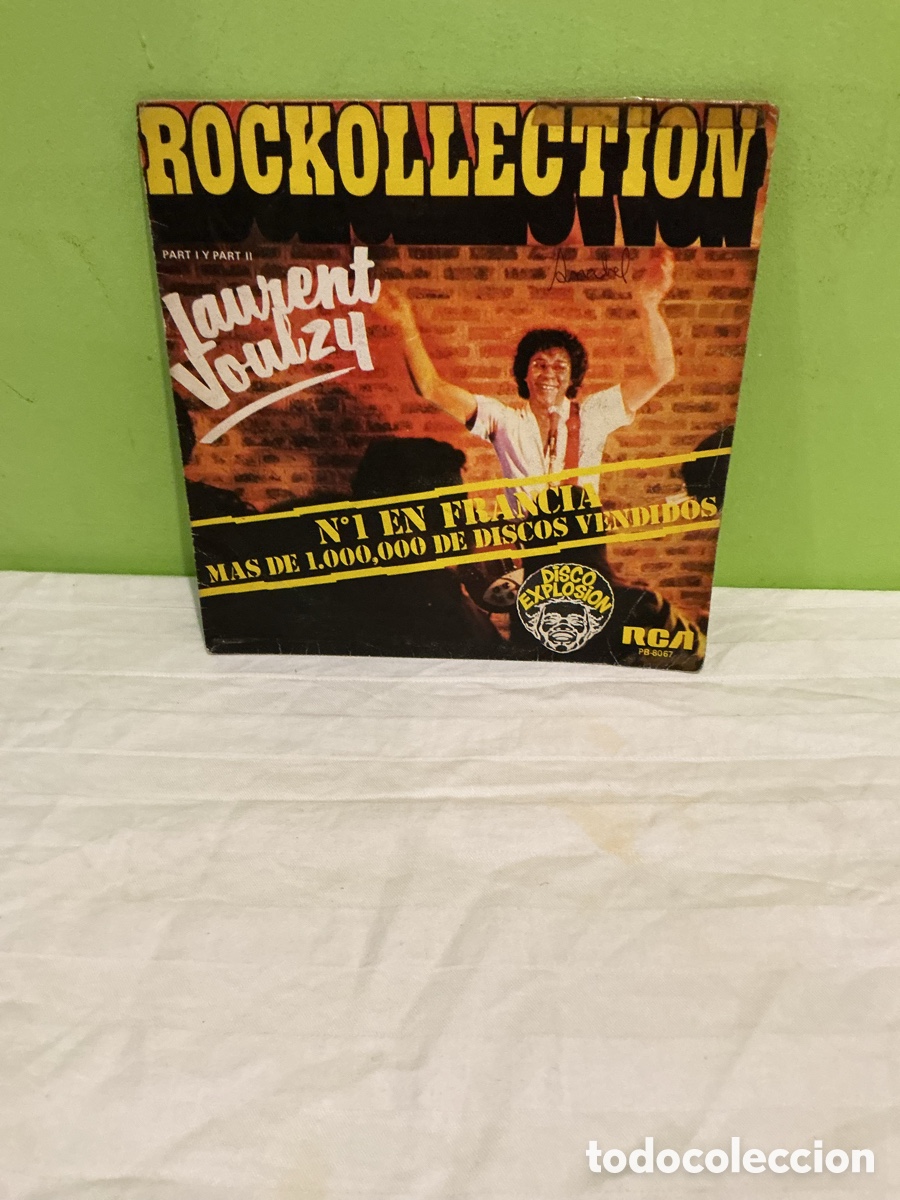 Discos de vinilo: LAURENT VOULZY &ndash; ROCKOLLECTION &ndash; SINGLE 1977