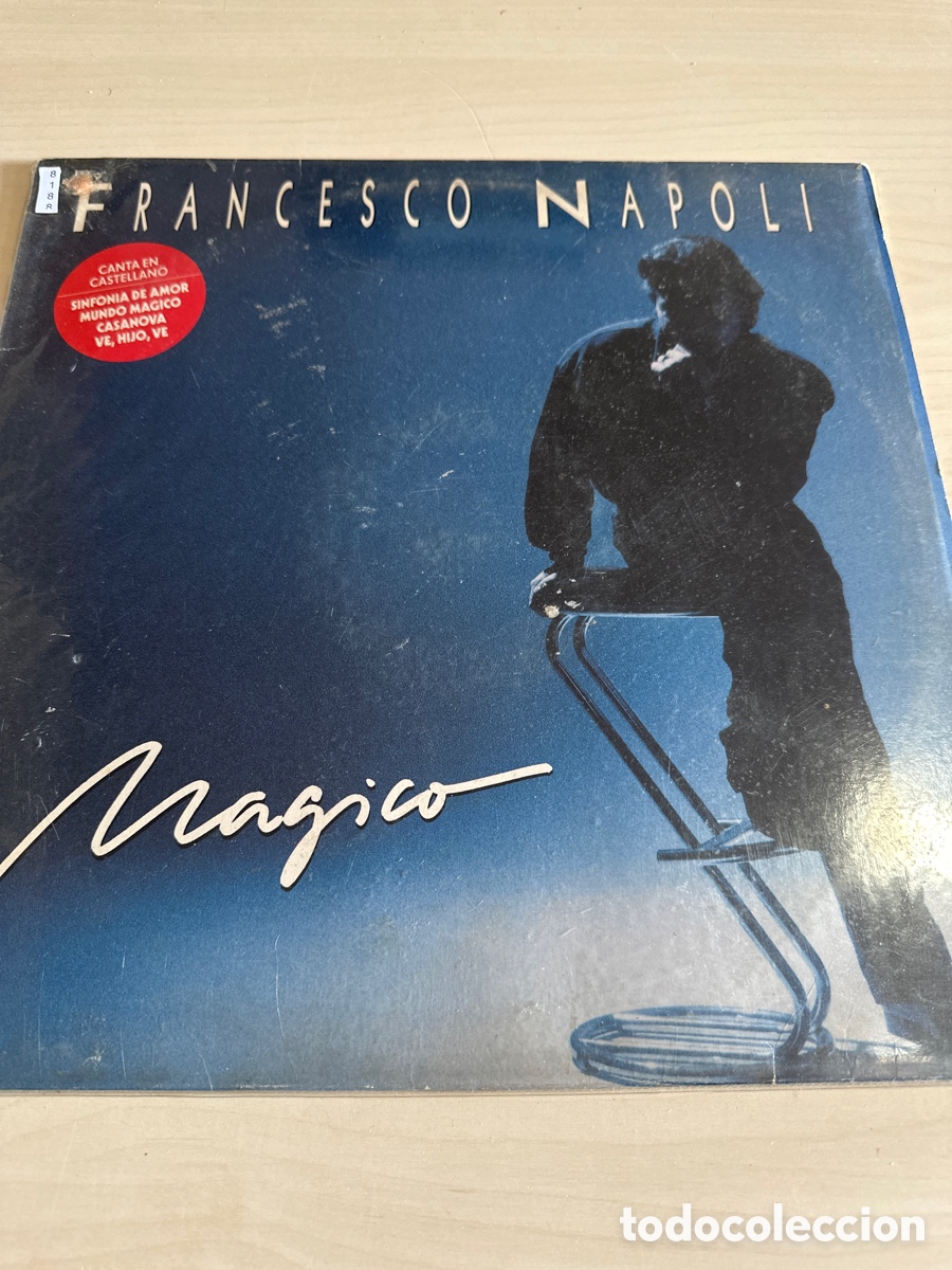 Vinyl records: VIN8188 francesco napoli m&aacute;gico vinilo segunda mano