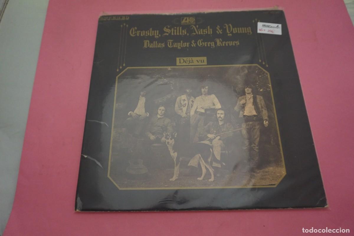 Vinyl records: LP/ CROSBY, STILLS, NASH & YOUNG - DEJA VU - EL VINILO ESTA EN BUEN ESTADO
