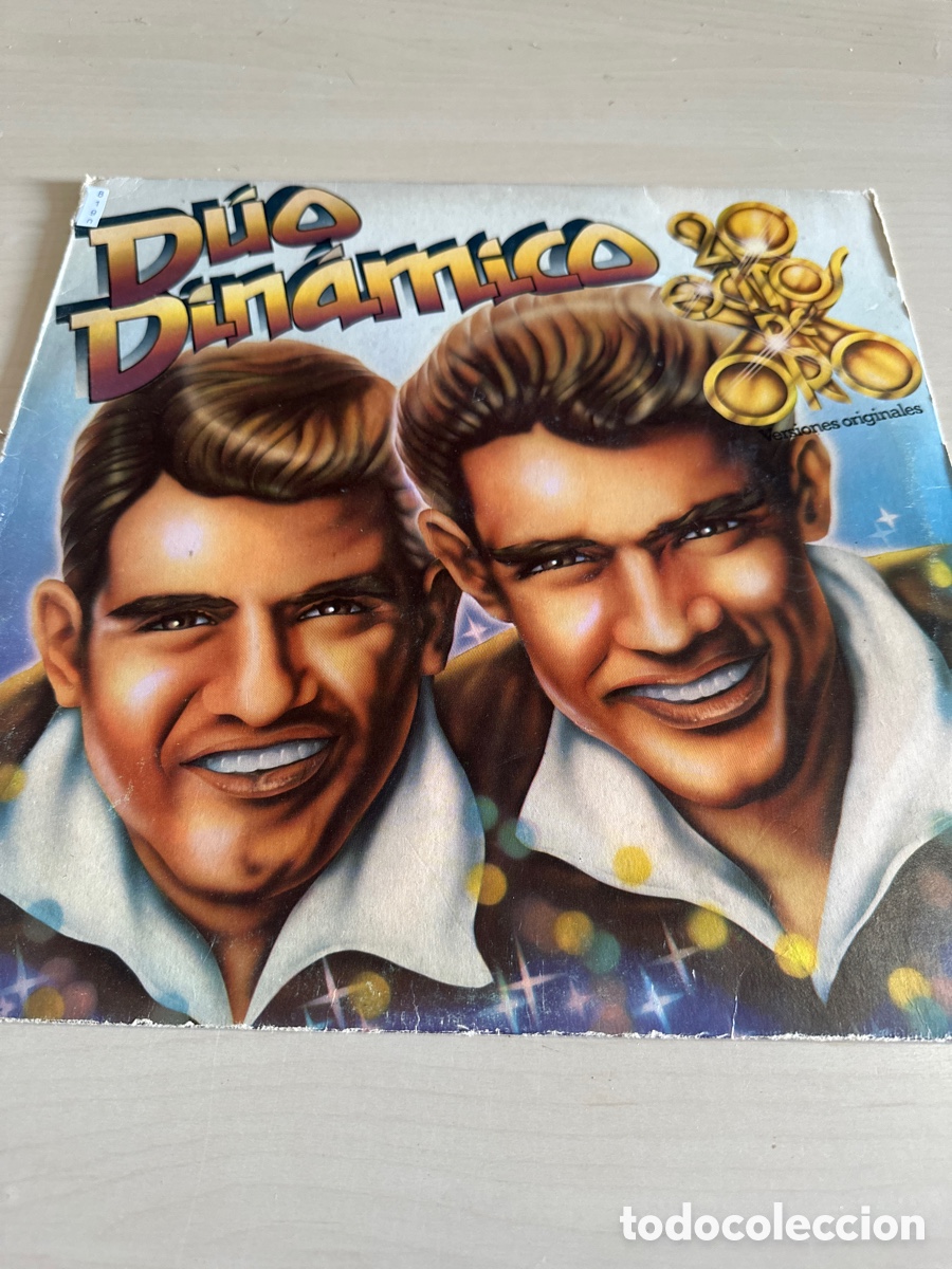 Disques de vinyle: VIN8190 d&uacute;o din&aacute;mico 20 &eacute;xitos de oro vinilo segunda mano