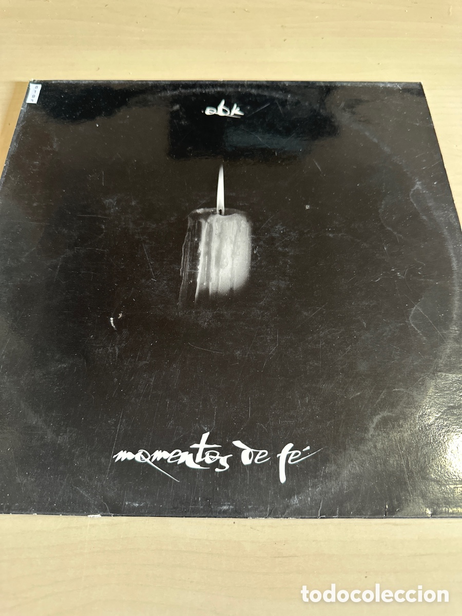 Discos de vinilo: VIN8193 obk momentos de fe vinilo segunda mano