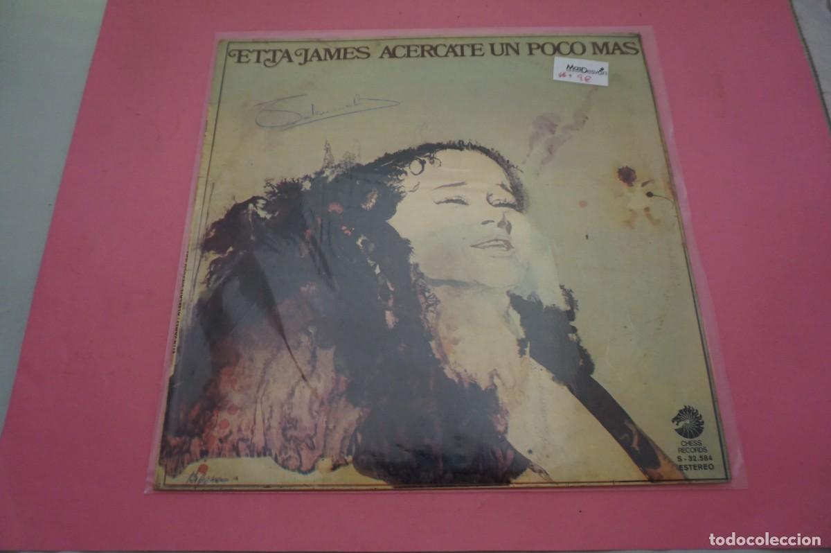 Discos de vinilo: LP/ ETTA JAMES - ACERCATE UN POCO MAS - EL VINILO ESTA EN BUEN ESTADO