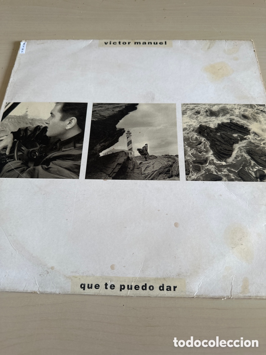 Vinyl records: VIN8197 V&iacute;ctor Manuel que te puedo dar vinilo segunda mano