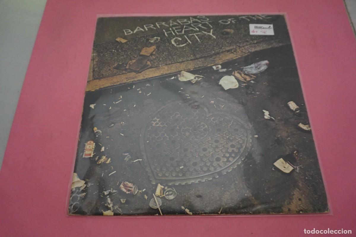 Discos de vinilo: LP/ BARRABAS HEART OF THE CITY - EL VINILO ESTA EN BUEN ESTADO