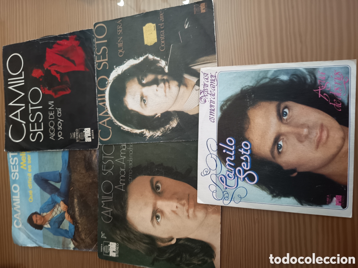 Discos de vinilo: Lote de 9 discos de vinilo de Camilo Sesto - Foto 1