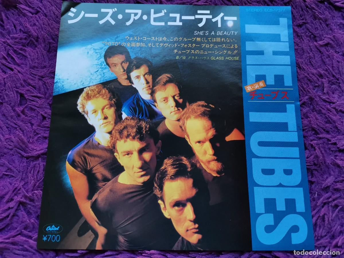 Discos de vinilo: The Tubes &ndash; She's A Beauty Vinilo 7&rdquo; Single 1983 Japan ECS-17377