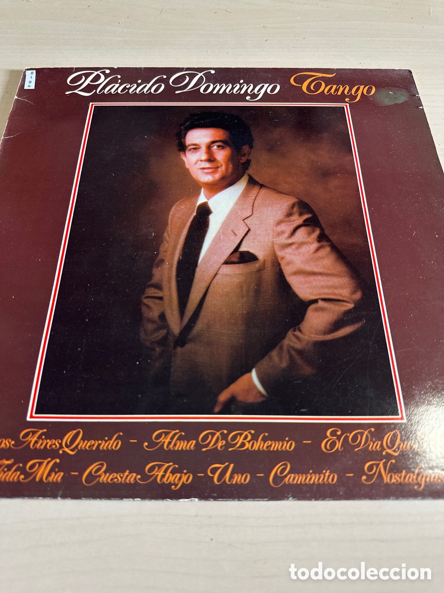 Dischi in vinile: VIN8198 placido domingo tango vinilo segunda mano