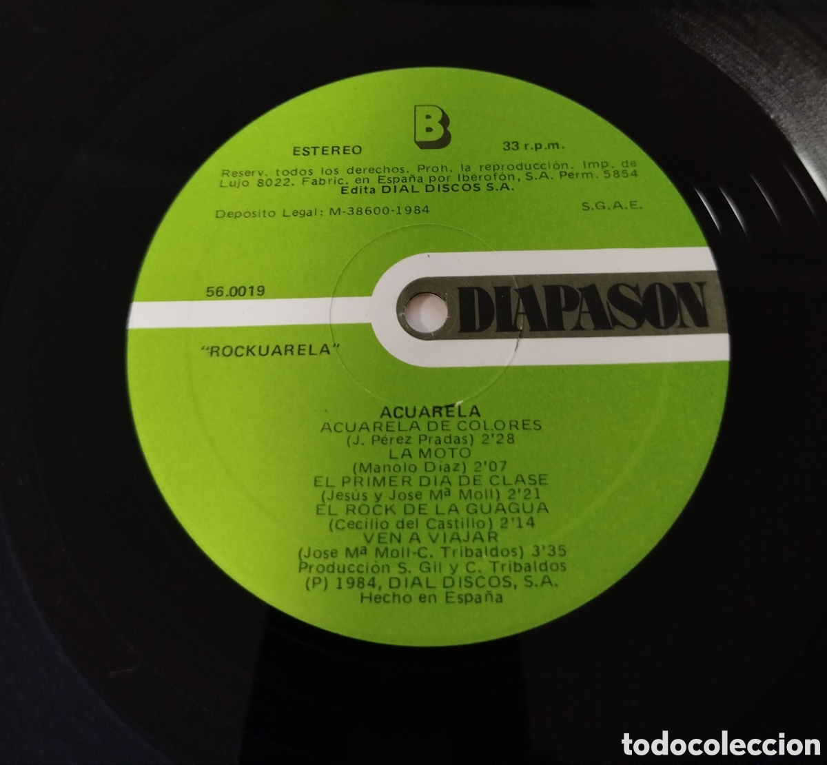 Discos de vinilo: Acuarela &lrm;&ndash; Rockuarela - Foto 3
