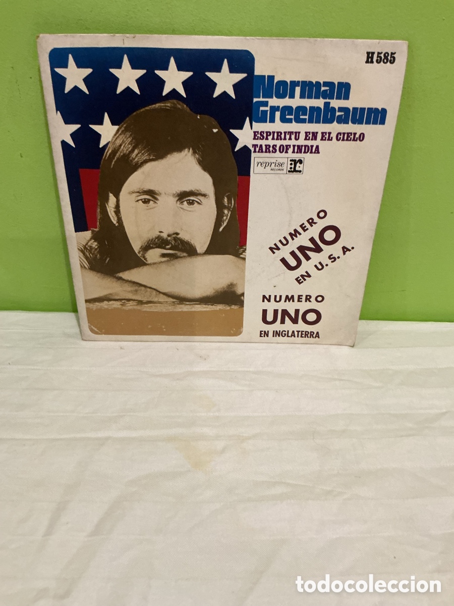 Discos de vinilo: NORMAN GREENBAUM &ndash; ESP&Iacute;RITU EN EL CIELO &ndash; SINGLE 1970