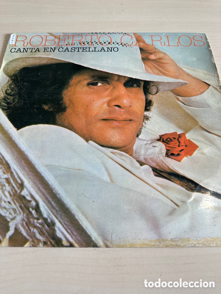 Discos de vinilo: VIN8201 Roberto Carlos canta en castellano vinilo segunda mano