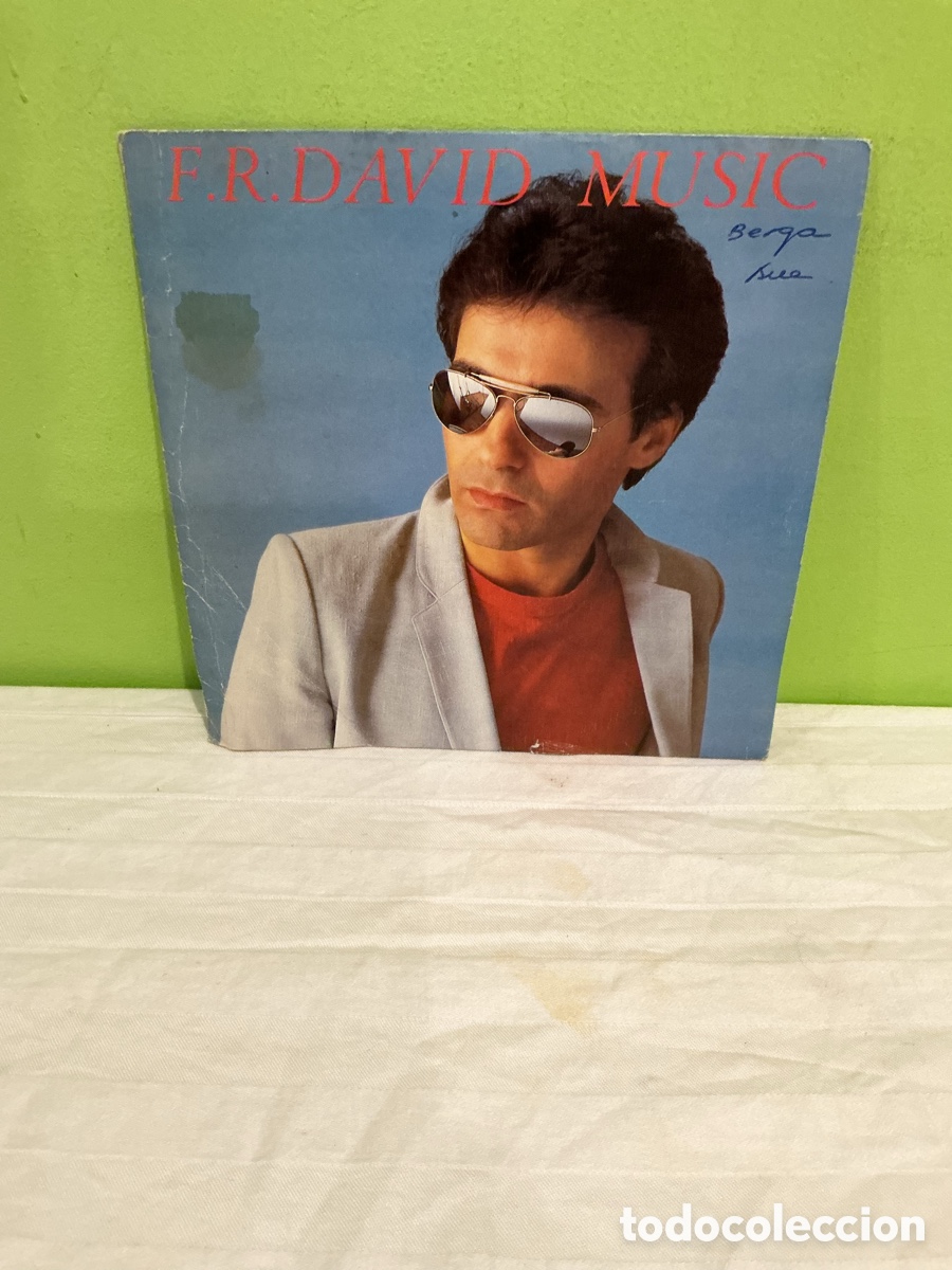 Discos de vinilo: F. R. DAVID &ndash; MUSIC &ndash; SINGLE 1983
