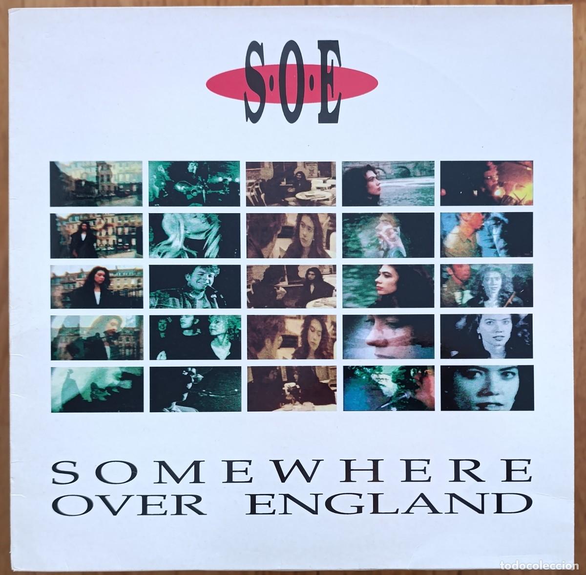 Discos de vinilo: S&middot;O&middot;E - SOMEWHERE OVER ENGLAND LP 1992 BOY RECORDS SYNTH POP - Foto 1