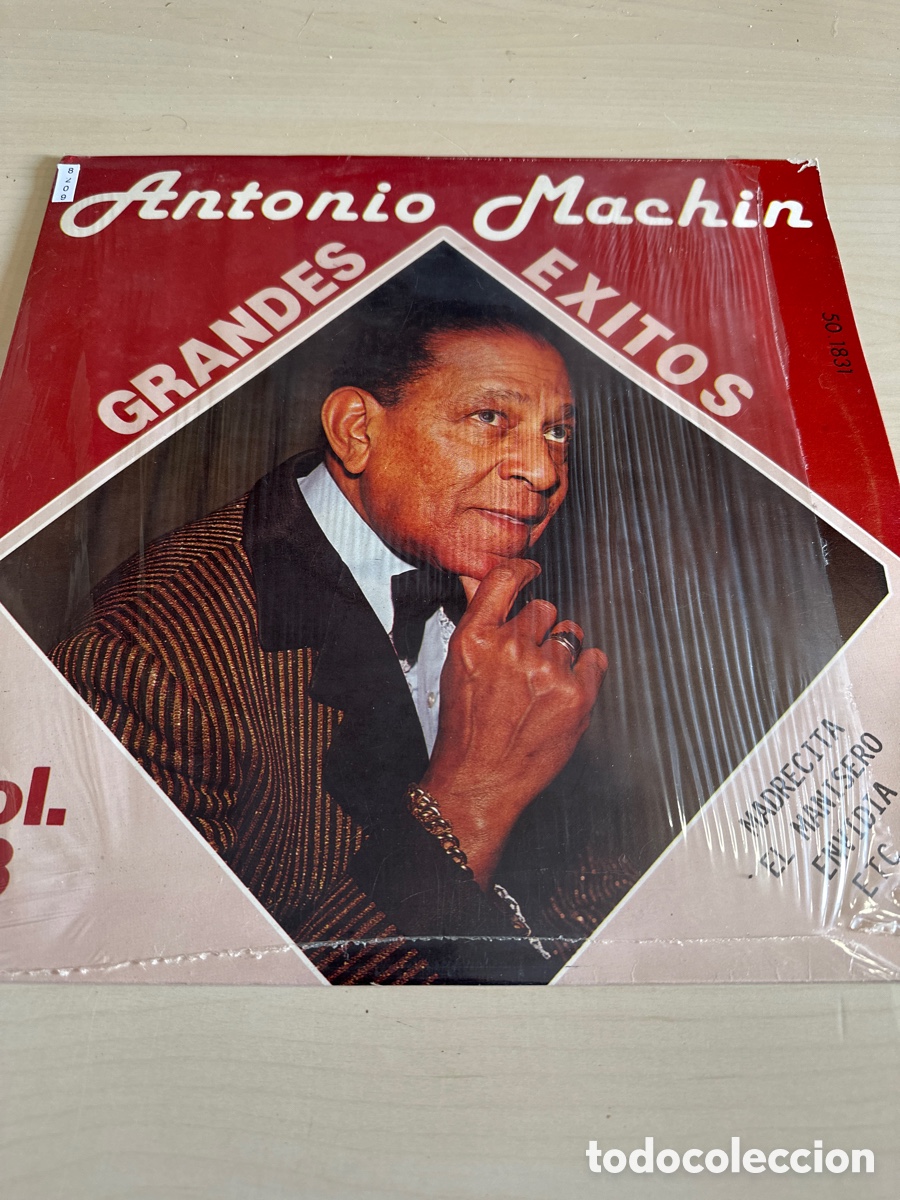 Disques de vinyle: VIN8209 Antonio machin grandes &eacute;xitos vol 3 vinilo segunda mano