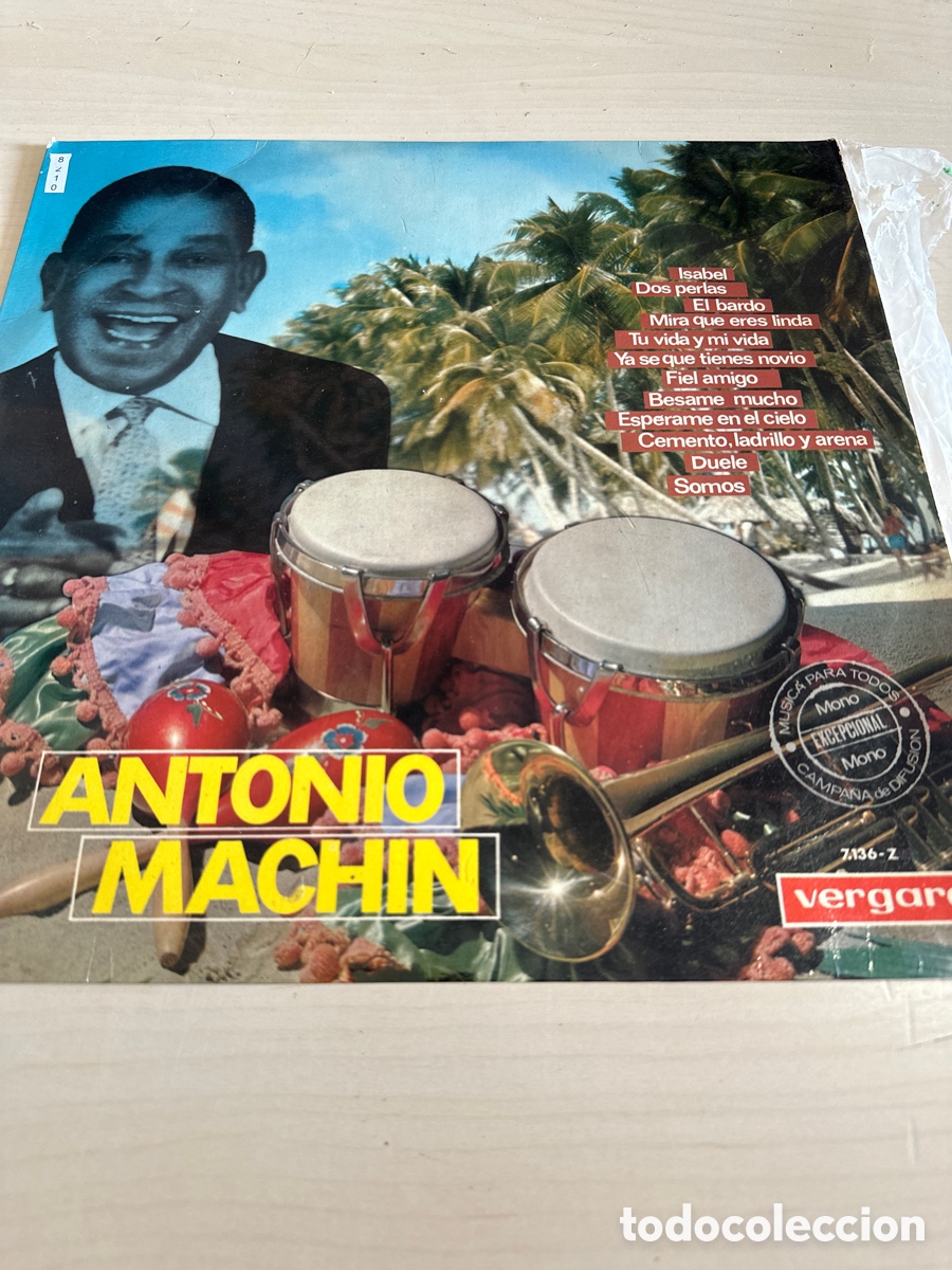 Discos de vinilo: VIN8210 Antonio machin vinilo segunda mano