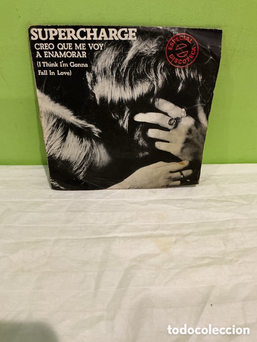 Discos de vinilo: SUPERCHARGE &ndash; CREO QUE ME VOY A ENAMORAR &ndash; SINGLE 1978