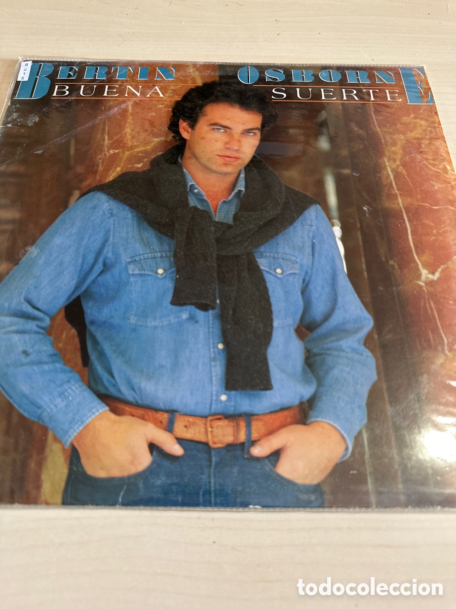 Discos de vinilo: VIN8215 Bert&iacute;n osborne buena suerte vinilo segunda mano