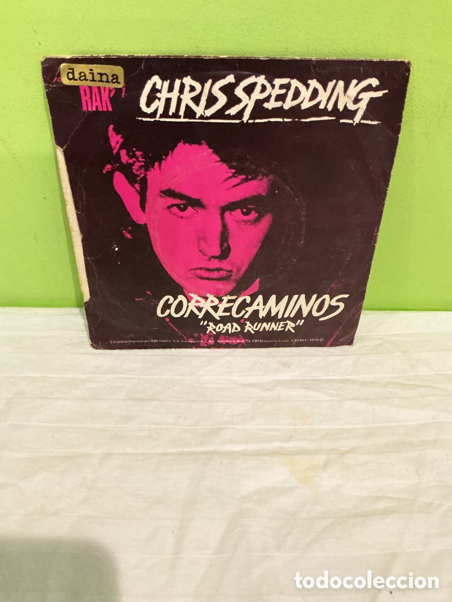 Discos de vinilo: CHRIS SPEDDING &ndash; CORRECAMINOS &ndash; SINGLE 1978 - Foto 6