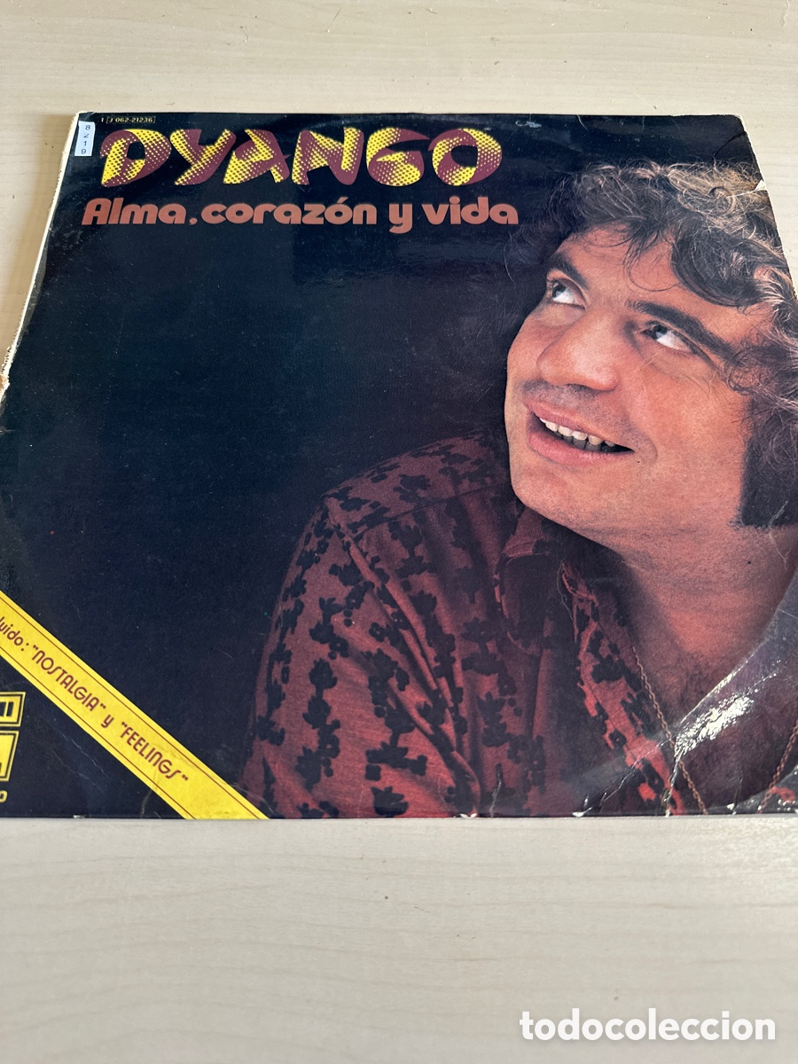 Discos de vinilo: VIN8219 dyango alma coraz&oacute;n y vida vinilo segunda mano