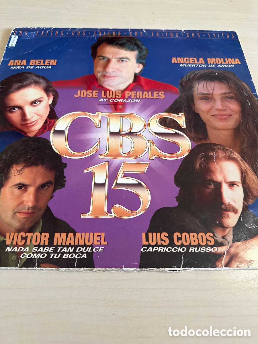 Discos de vinilo: VIN8220 cbs 15 vinilo segunda mano