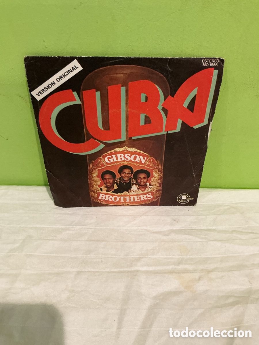 Discos de vinilo: GIBSON BROTHERS &ndash; CUBA &ndash; SINGLE 1979