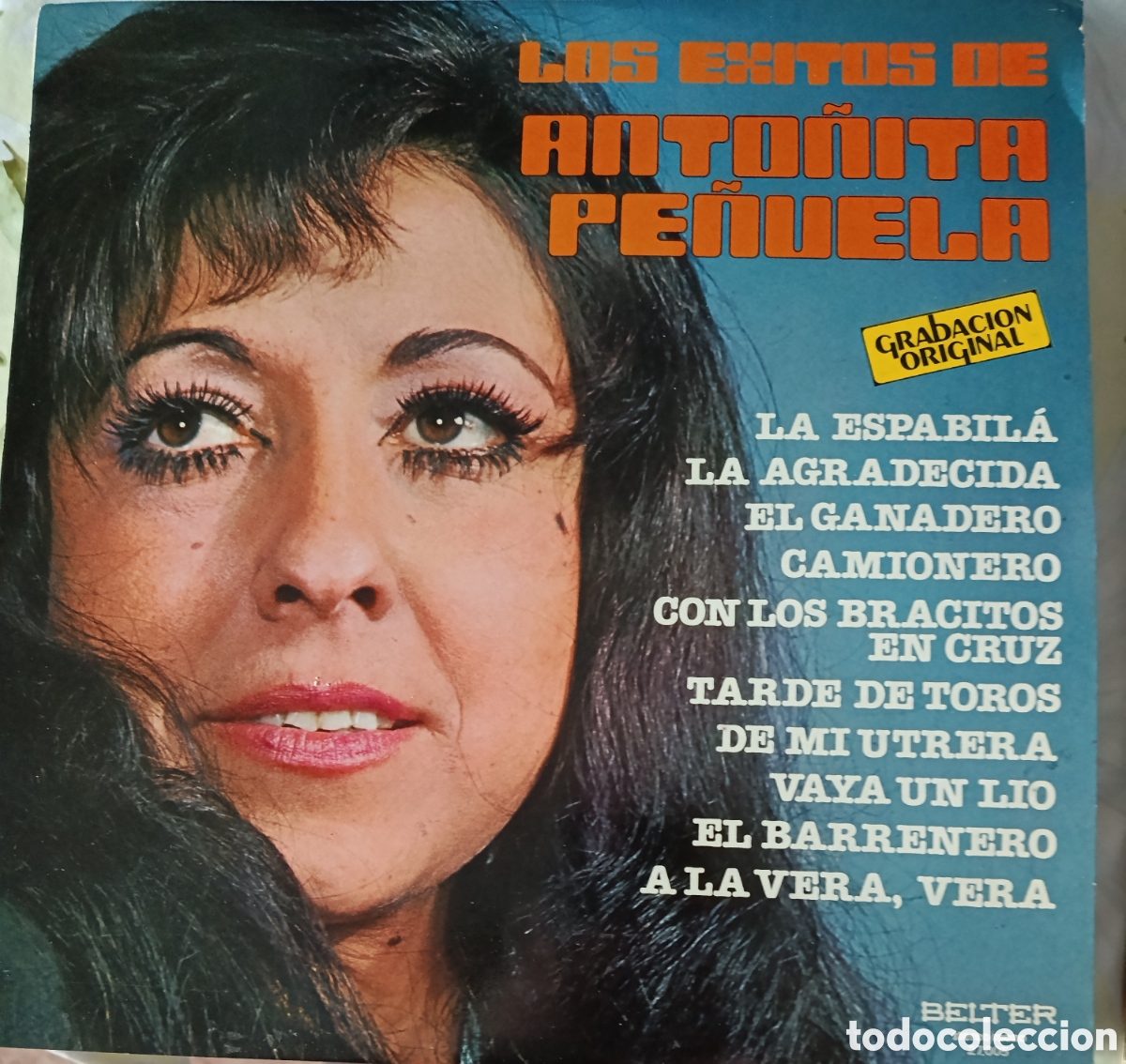 Discos de vinilo: Anto&ntilde;ita Pe&ntilde;uela Lp sello Belter editado en Espa&ntilde;a a&ntilde;o 1978.