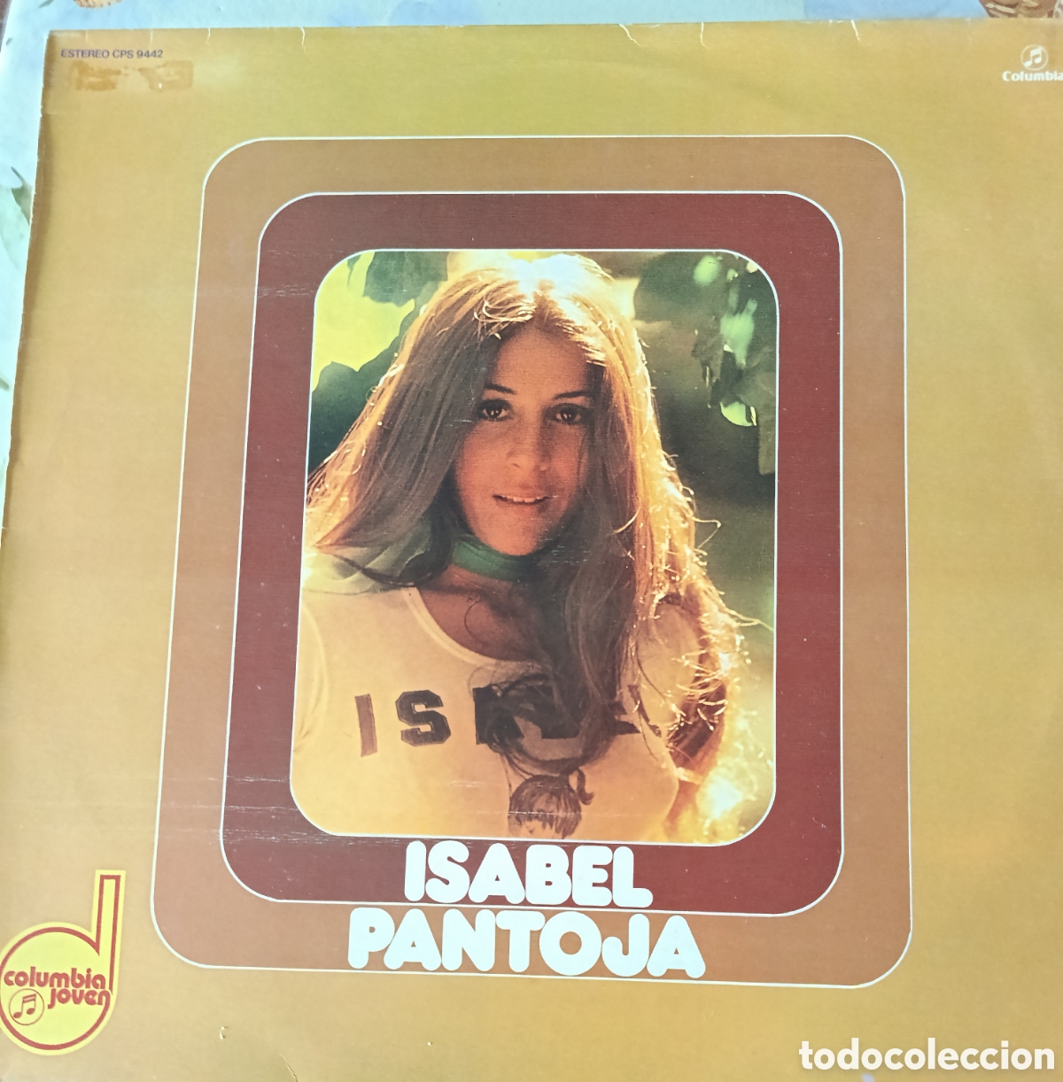 Discos de vinilo: Isabel Pantoja Lp sello Columbia editado en Espa&ntilde;a a&ntilde;o 1975.