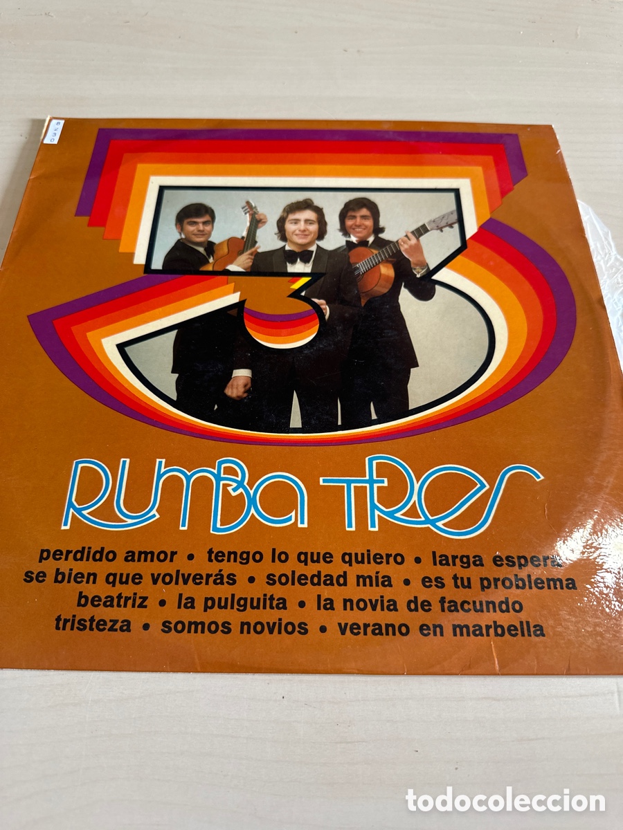 Discos de vinilo: VIN8230 rumba tres vinilo segunda mano