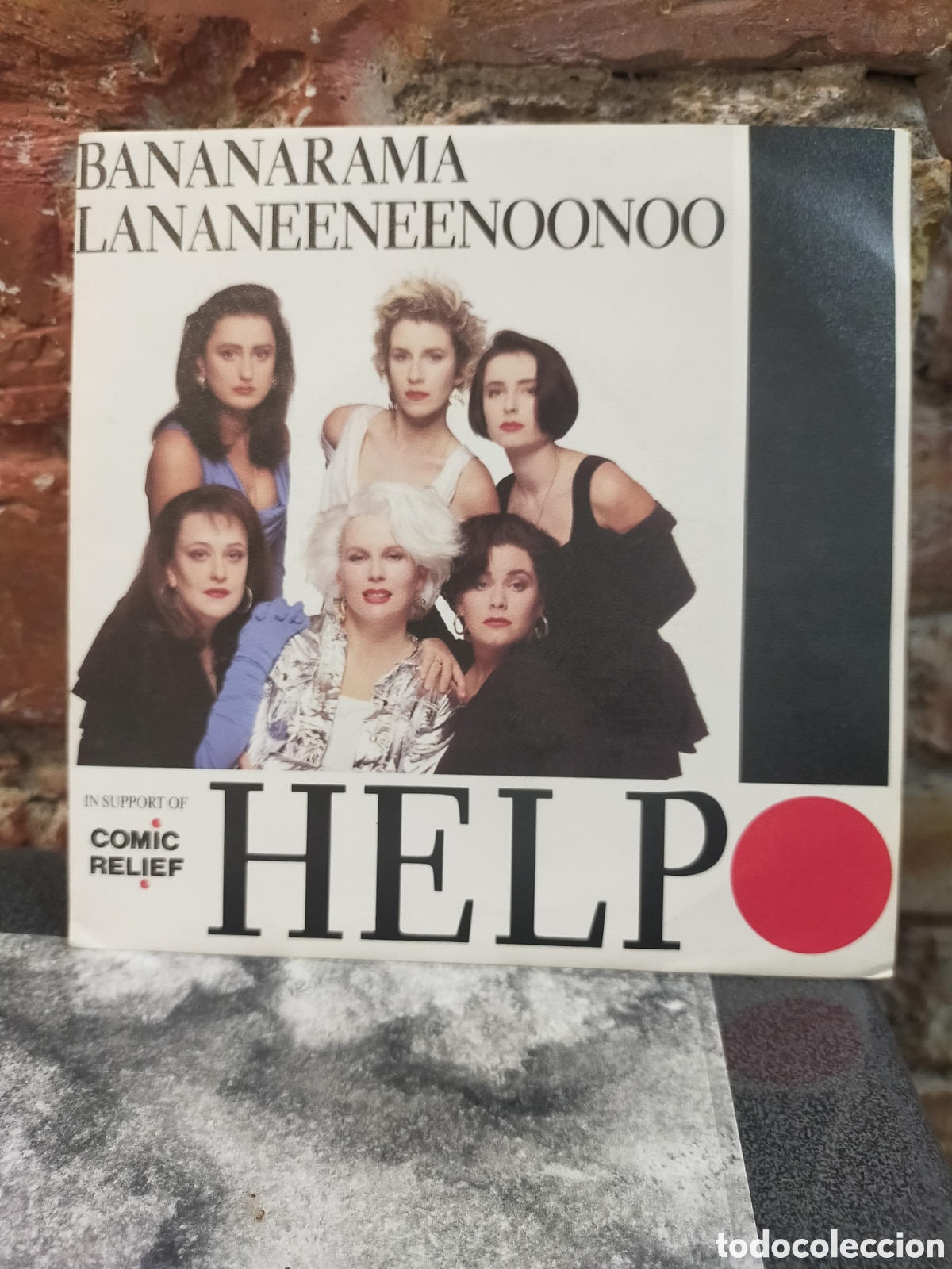 Discos de vinilo: single de 7 pulgadas de Bananarama y Lananeeneenoonoo &ndash; &rdquo;Help!&rdquo;