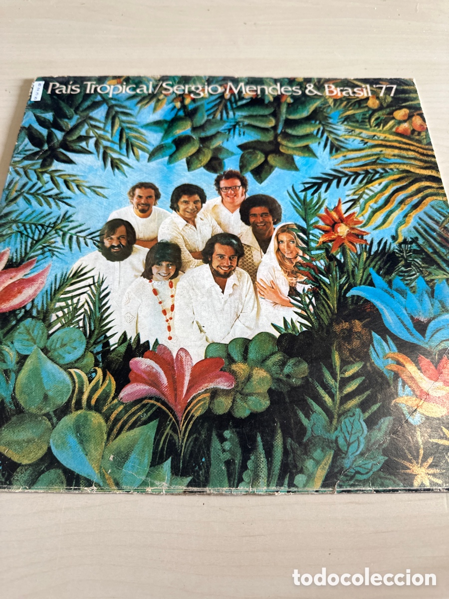 Dischi in vinile: VIN8235 pa&iacute;s tropical sergio mendes & Brasil 77 vinilo segunda mano