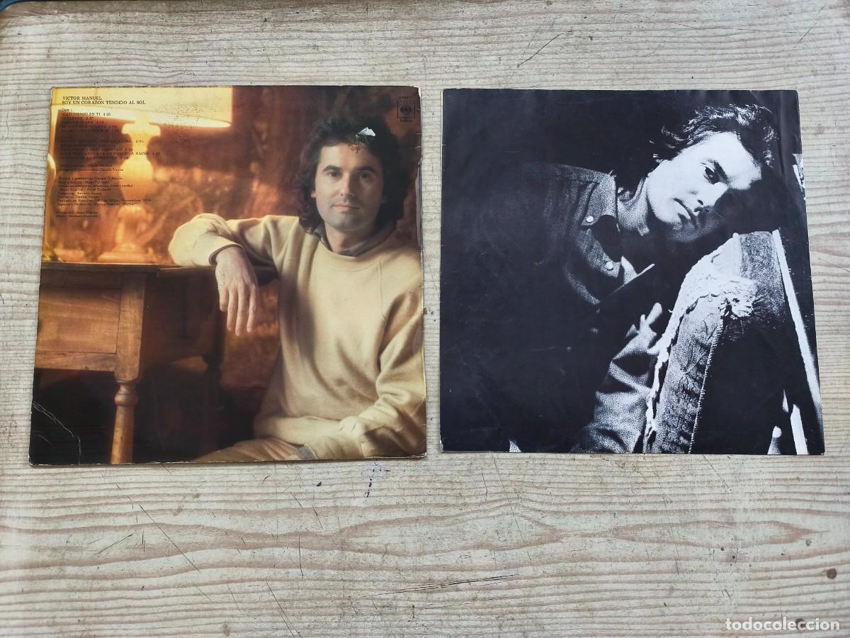 Discos de vinilo: Victor Manuel - Soy Un Corazon Tendido Al Sol LP - Foto 2