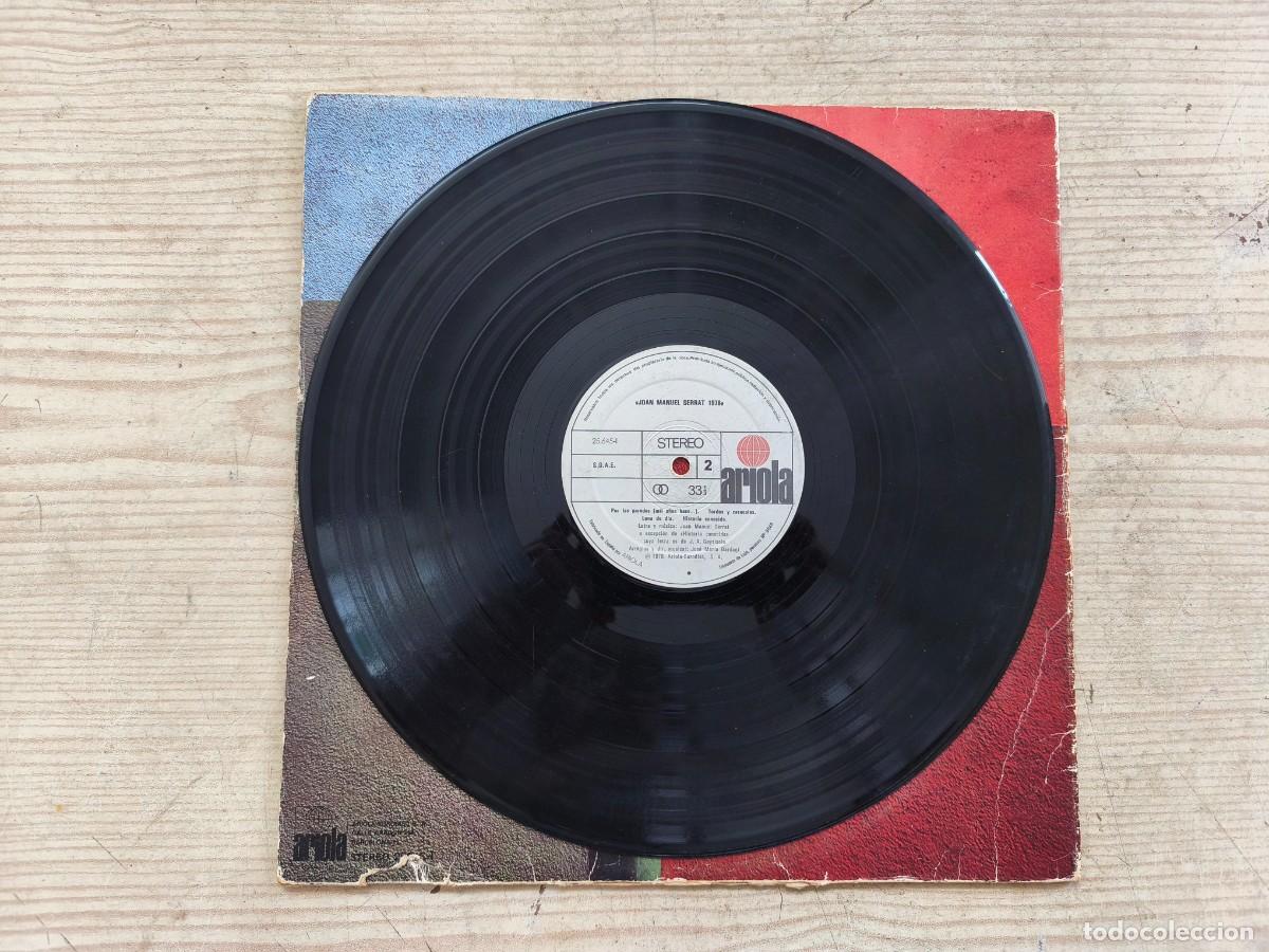 Discos de vinilo: Joan Manuel Serrat - 1978 LP - Foto 4