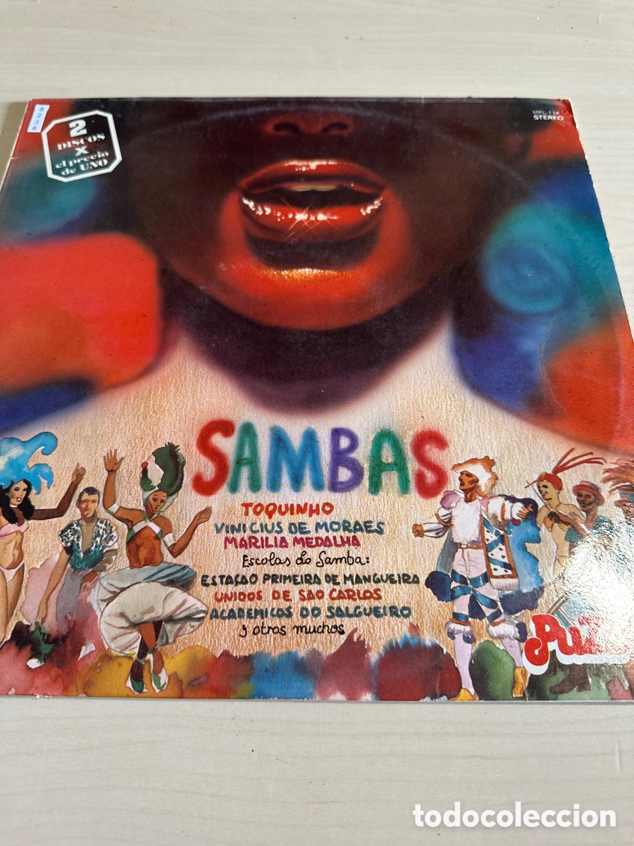 Discos de vinilo: VIN8238 sambas vinilo segunda mano