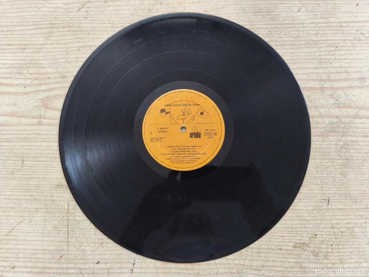 Discos de vinilo: Joan Manuel Serrat - Cada Loco Con Su Tema LP - Solo Vinilo
