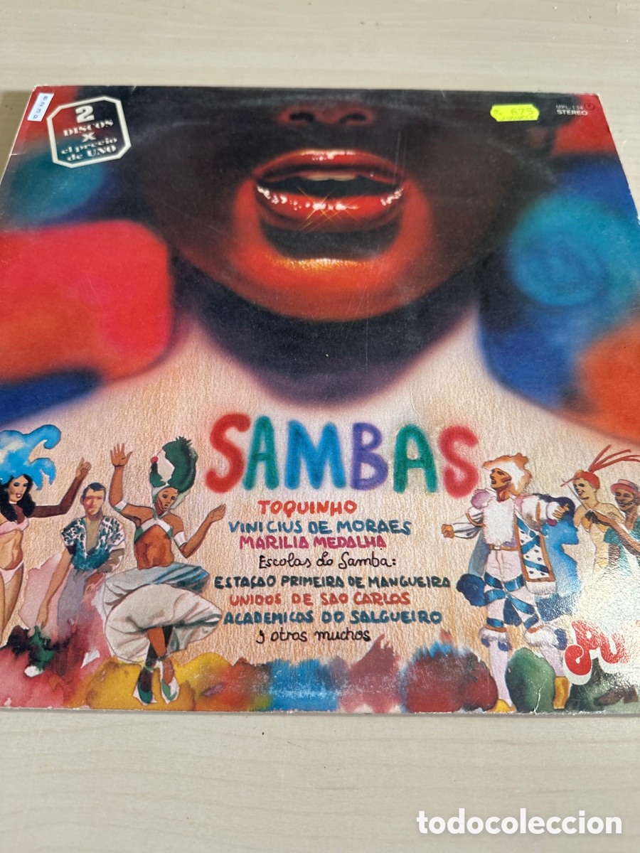 Discos de vinilo: VIN8239 sambas vinilo segunda mano