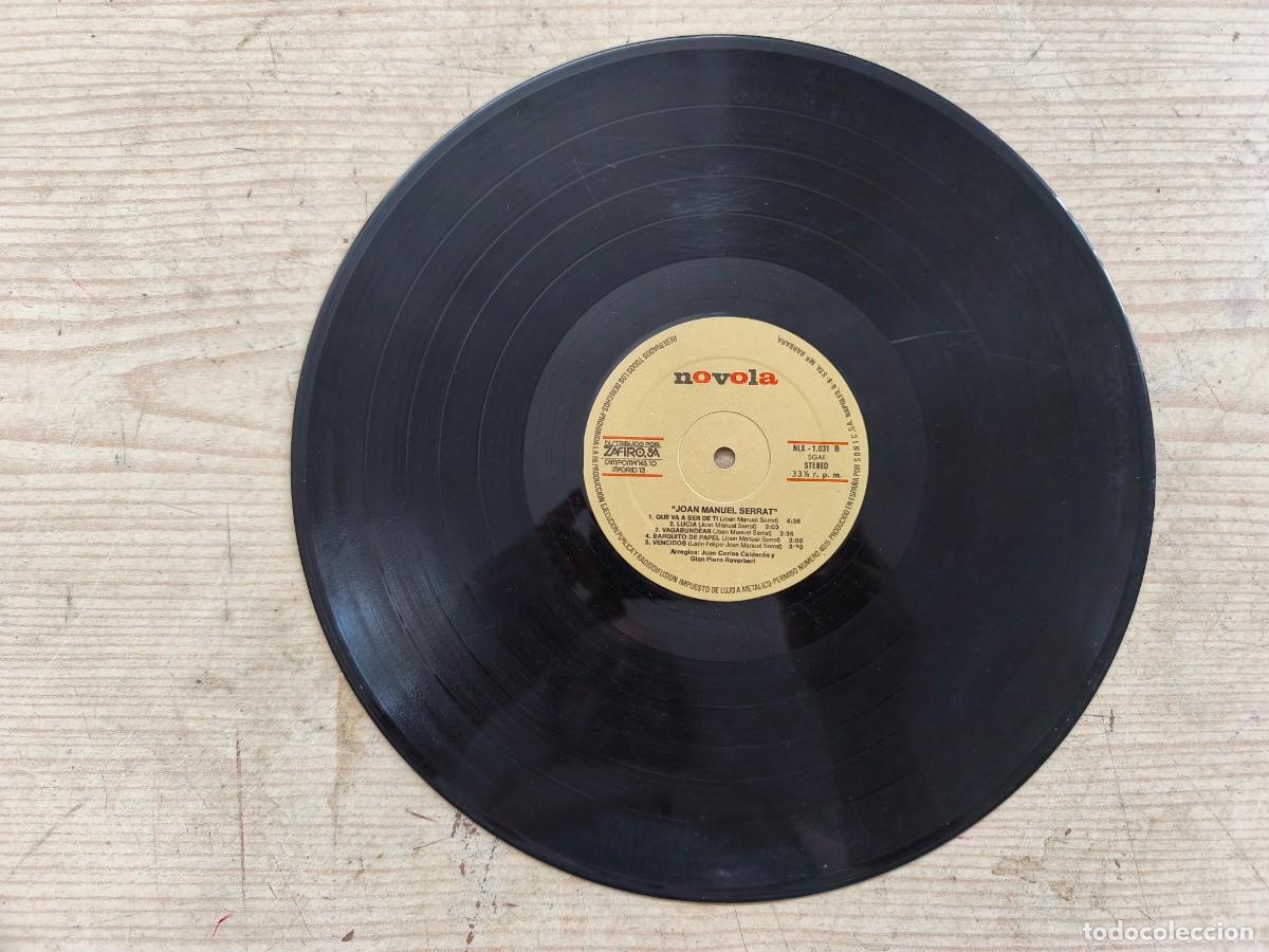 Discos de vinilo: Joan Manuel Serrat - Mediterr&aacute;neo LP - Foto 4