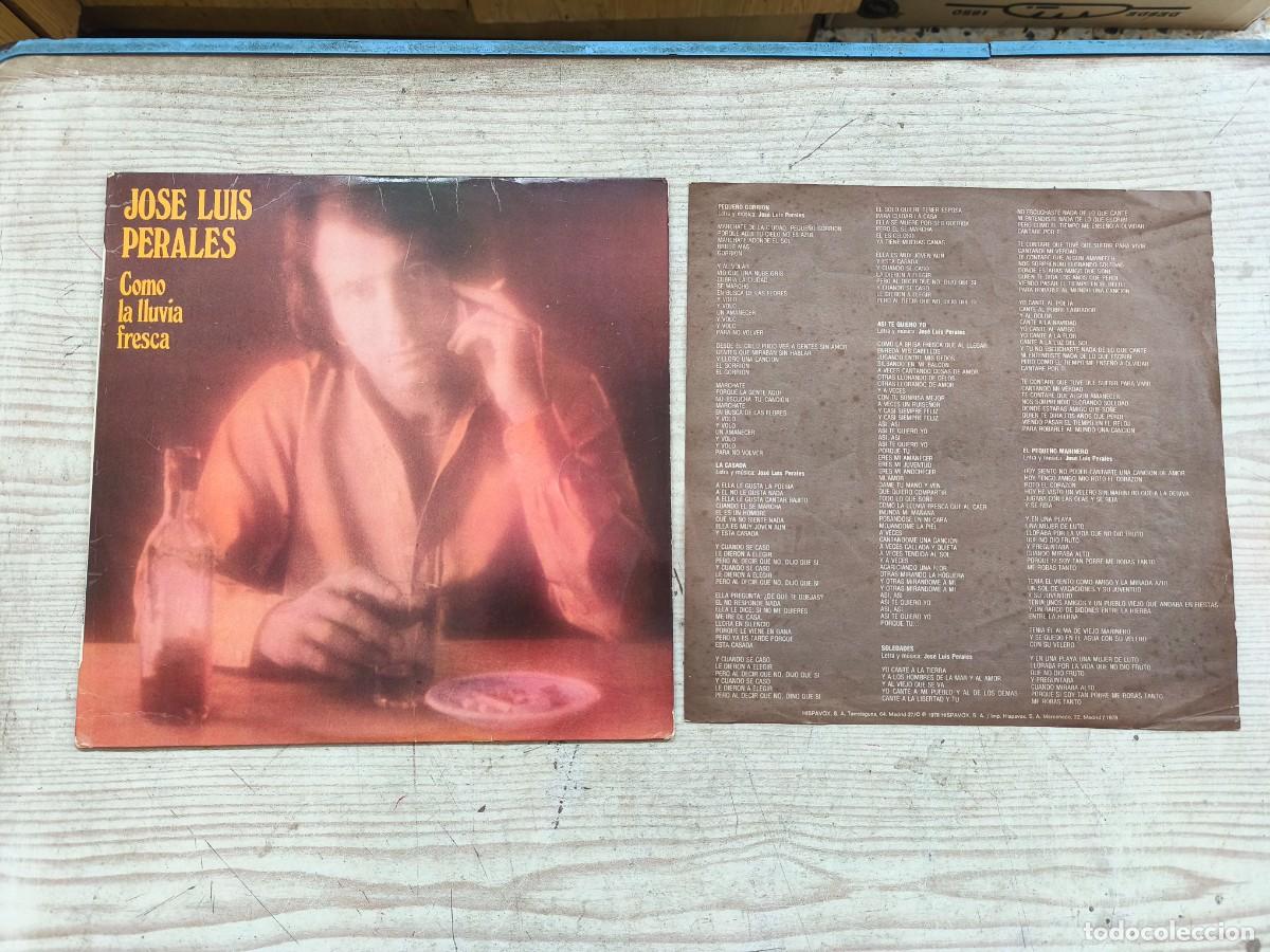 Discos de vinilo: Jos&eacute; Luis Perales - Como La Lluvia Fresca LP