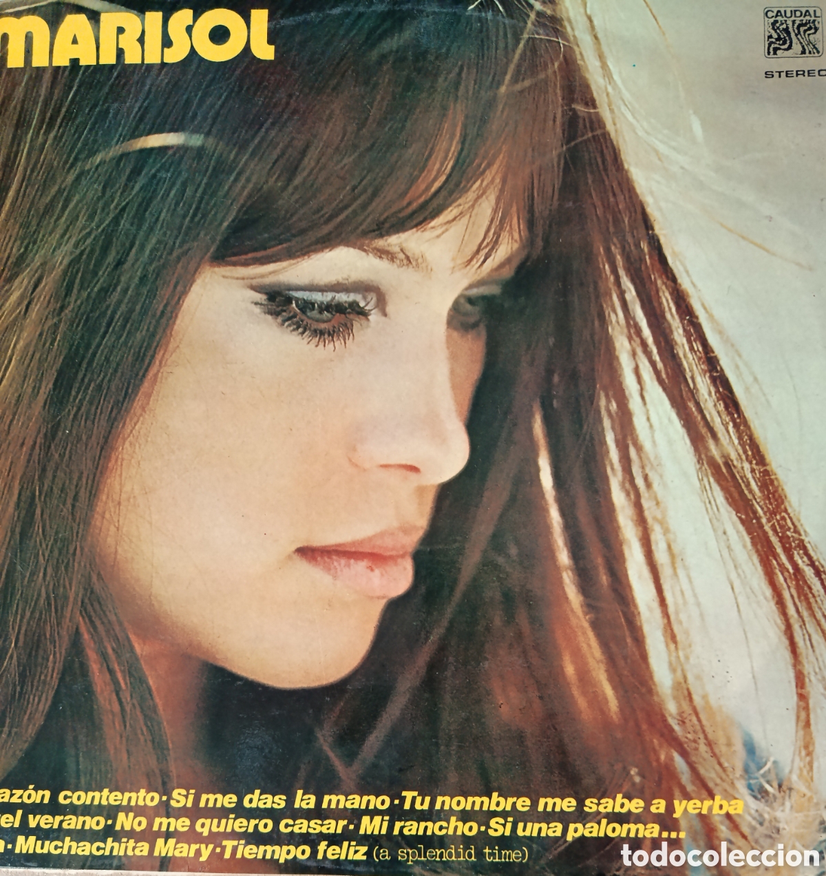 Discos de vinilo: Marisol Lp sello Caudal editado en Espa&ntilde;a a&ntilde;o 1976.