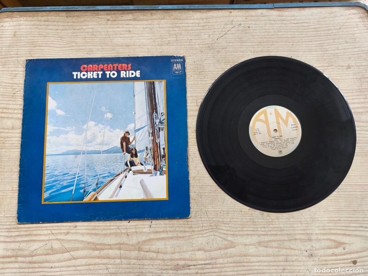 Discos de vinilo: Carpenters - Ticket To Ride LP - Foto 1