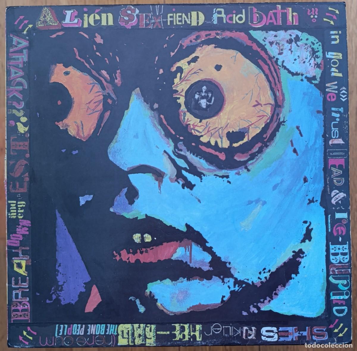 Vinyl-Schallplatten: ALIEN SEX FIEND &lrm;&ndash; ACID BATH LP 1984 1&ordf; EDICION BRITANICA - POST PUNK