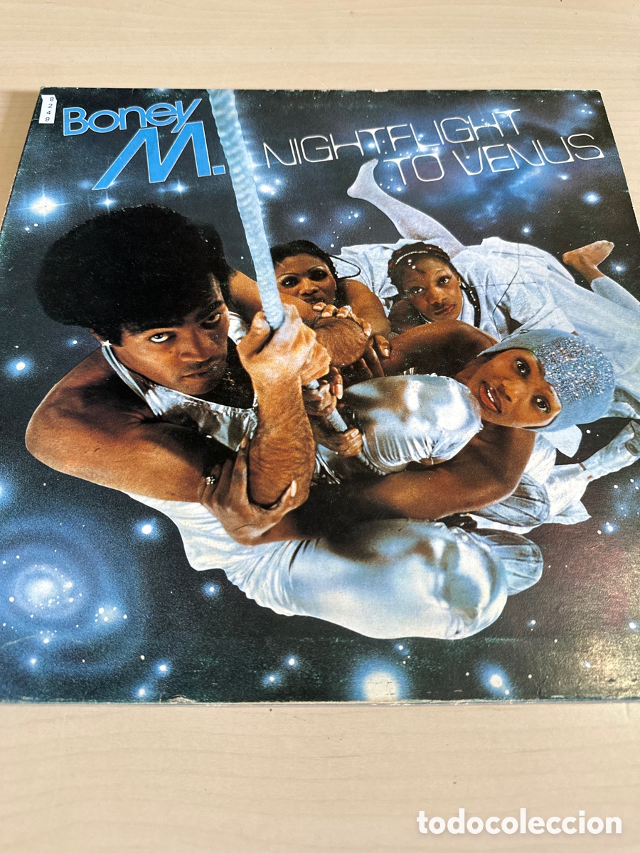 Discos de vinilo: VIN8249 boney m nightflight to Venus vinilo segunda mano