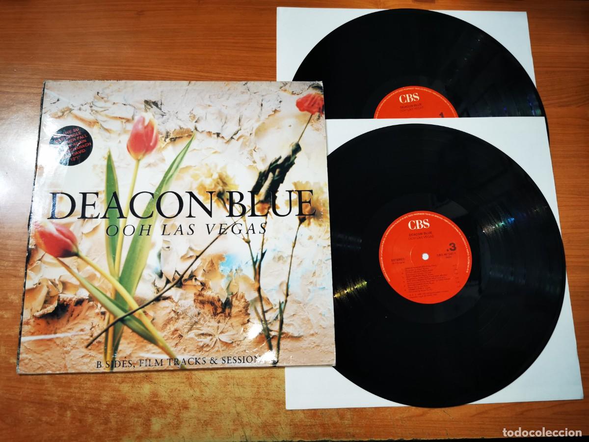 Discos de vinilo: DEACON BLUE Ooh Las Vegas 2 LP VINILO DEL A&Ntilde;O 1990 ESPA&Ntilde;A CONTIENE 23 TEMAS