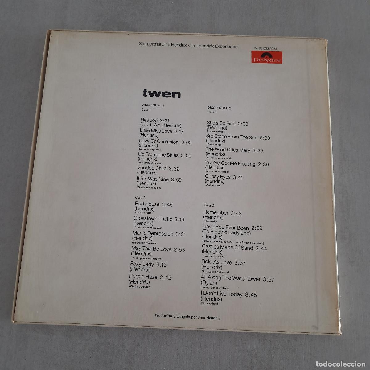 Discos de vinilo: Vinilo Jimi Hendrix Experience - Starportrait Jimi Hendrix - Foto 2
