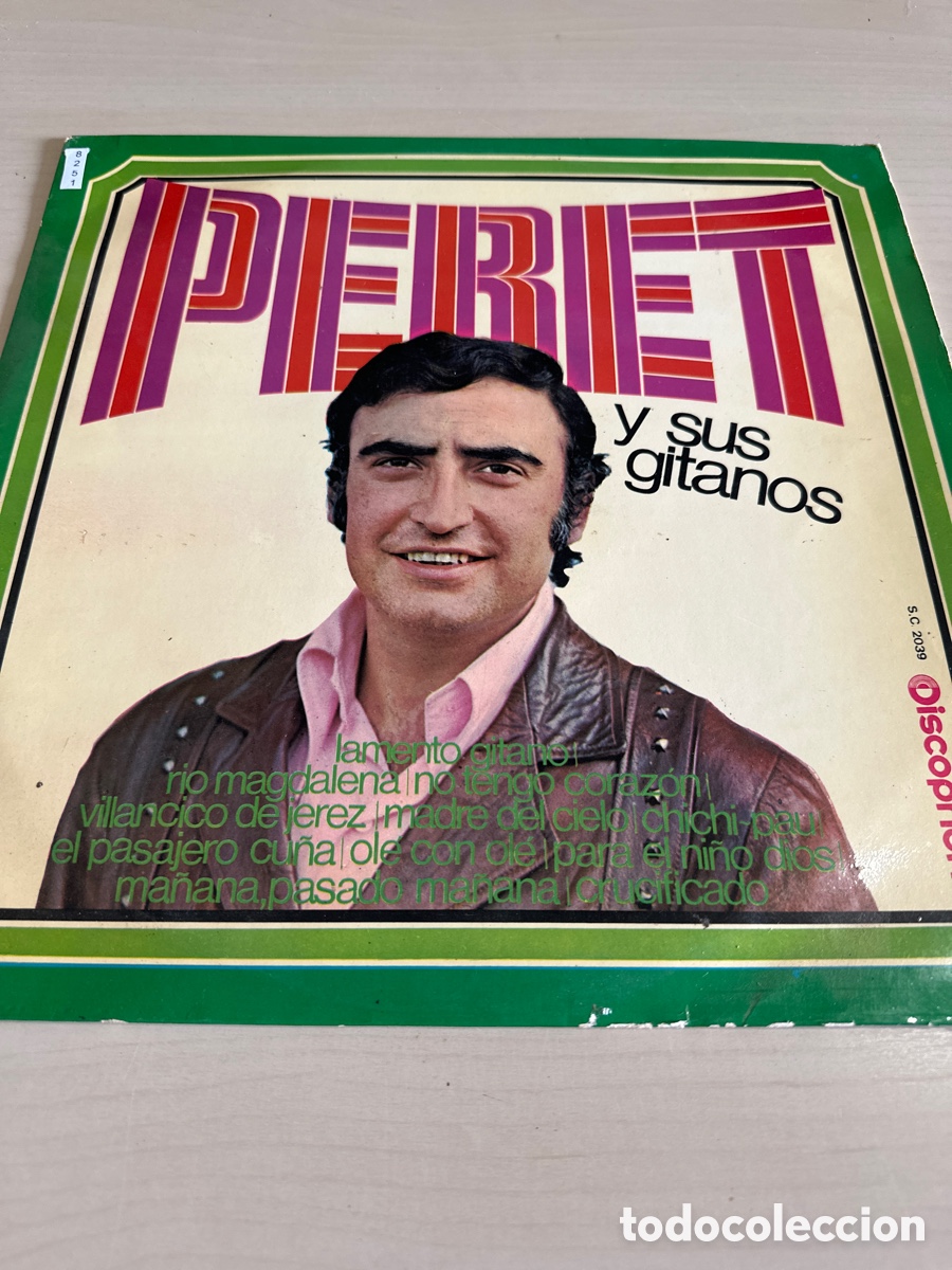 Discos de vinilo: VIN8251 peret y sus gitanos vinilo segunda mano