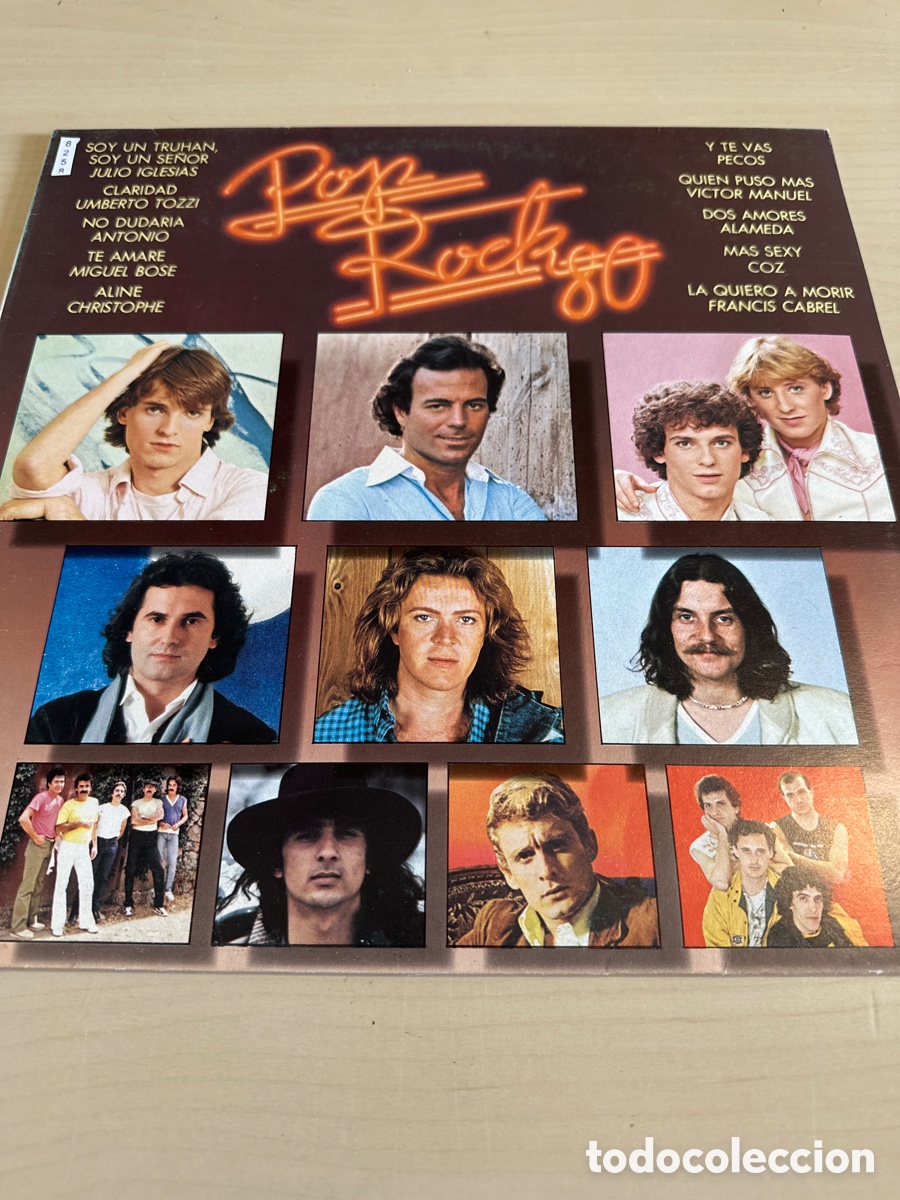 Discos de vinilo: VIN8258 pop rock 80 vinilo segunda mano