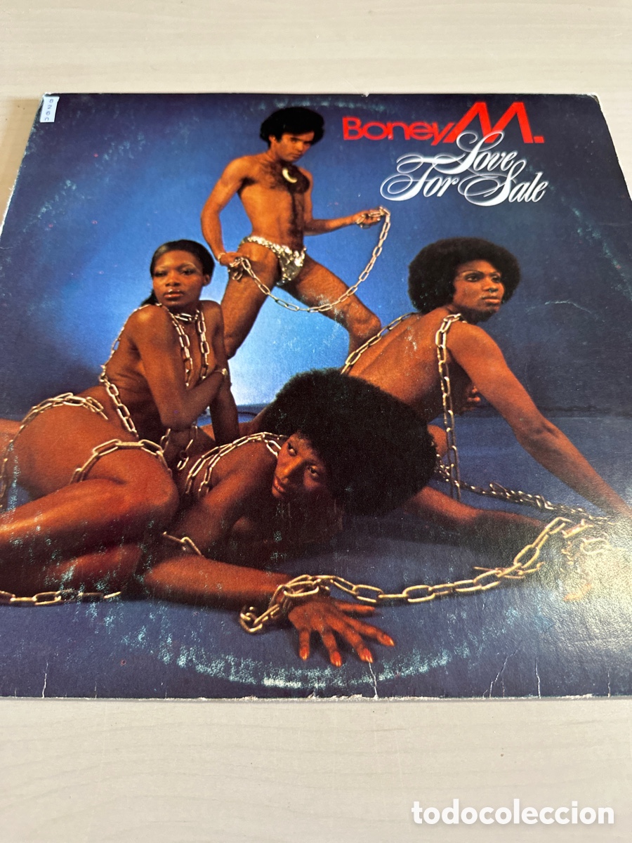 Discos de vinilo: VIN8260 boney m love for fale vinilo segunda mano
