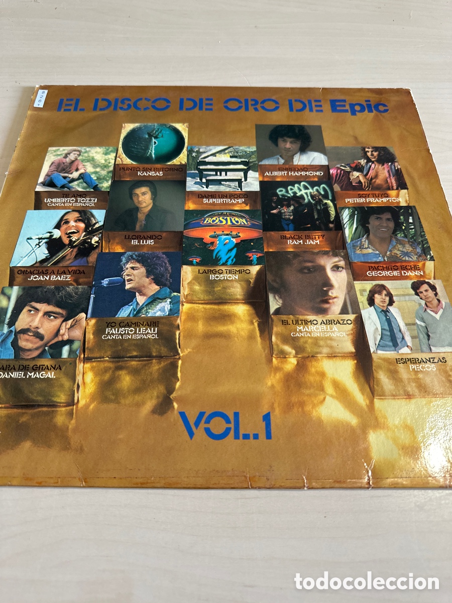 Discos de vinilo: VIN8261 el disco de oro epic vol 1 vinilo segunda mano